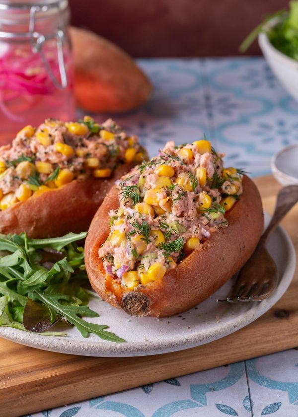 Augalinis maistas gali būti jaukus ir sušildantis: saldžios bulvės ir neįprasto tuno derinys sužavės visus